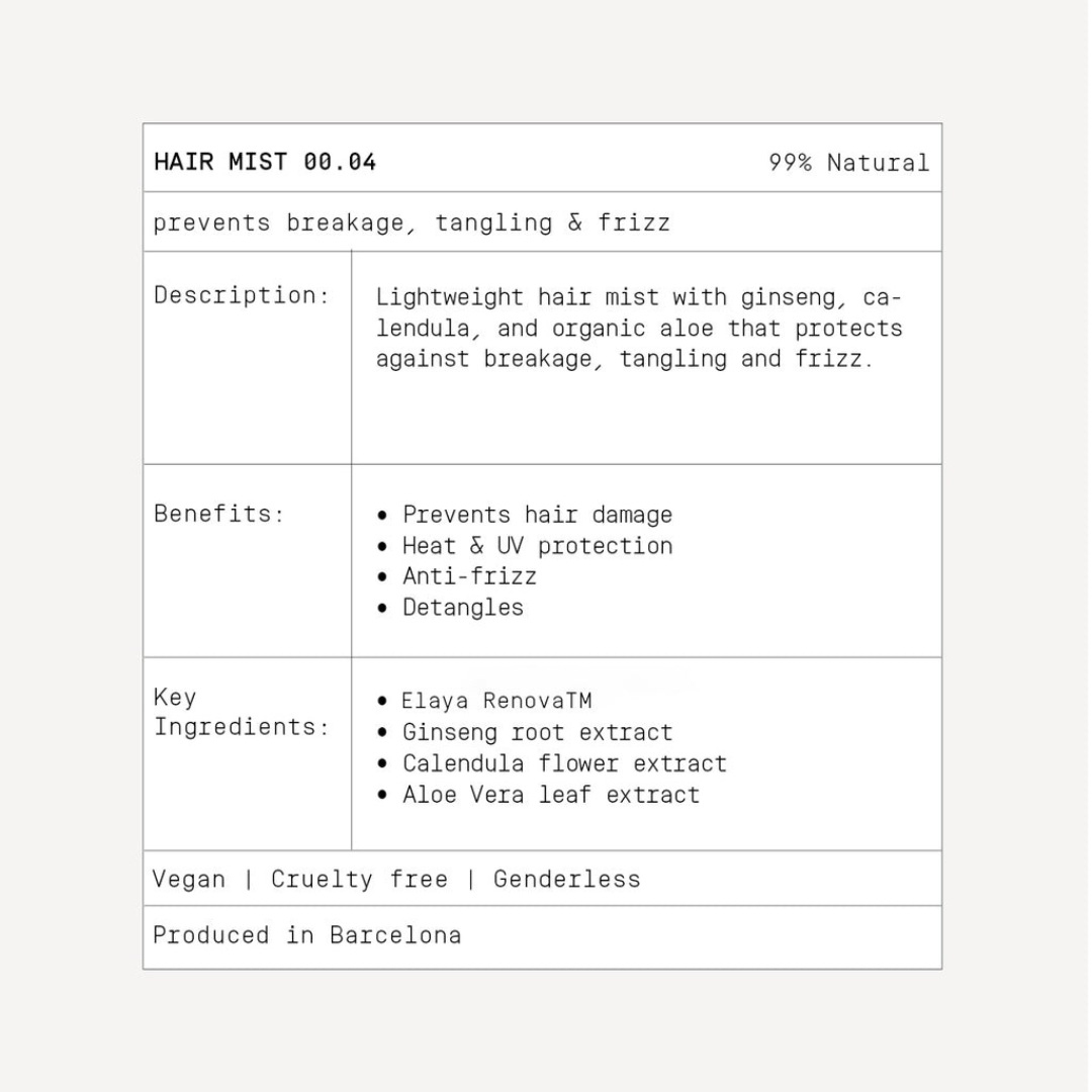 Hair Mist 00.04