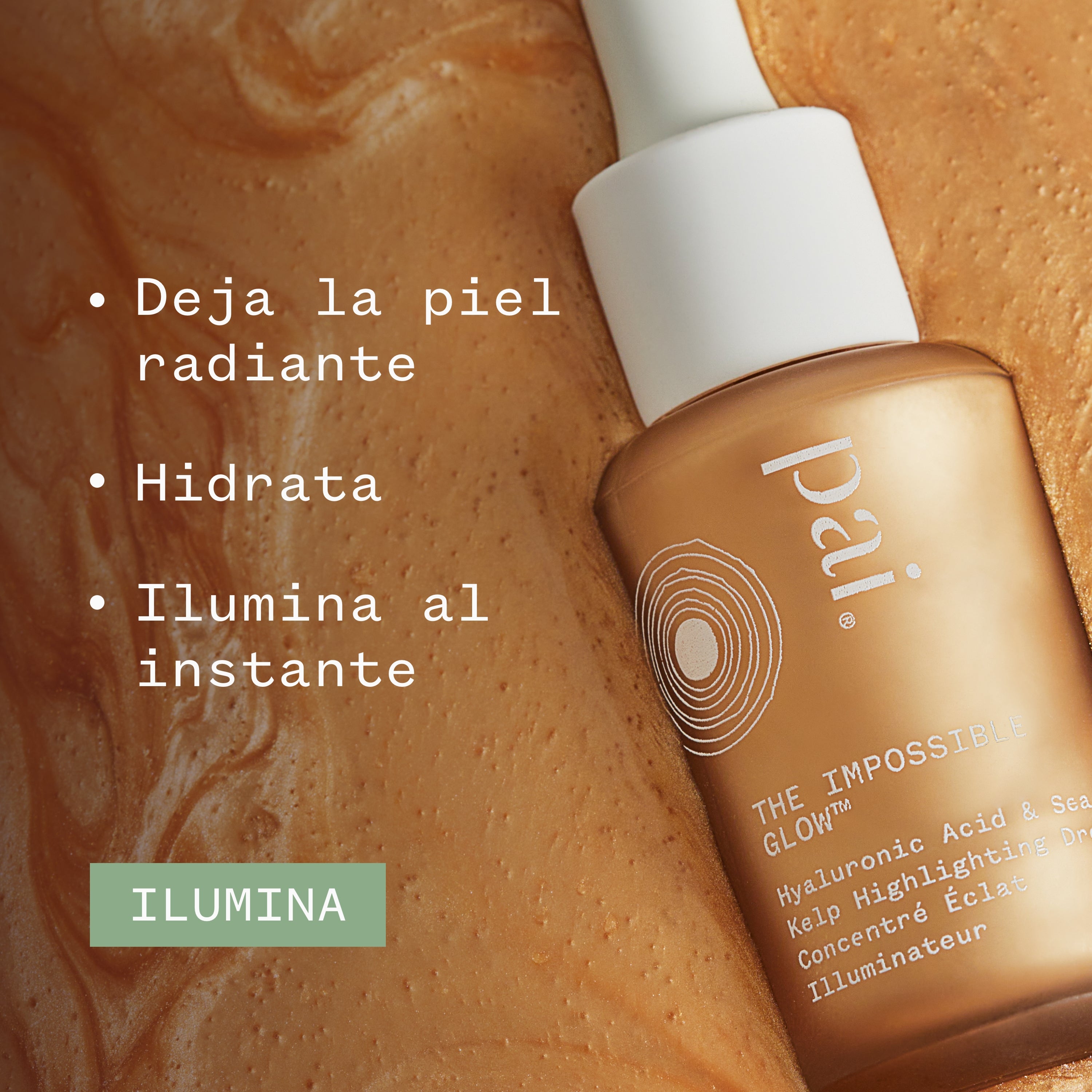 The Impossible Glow Drops Champagne