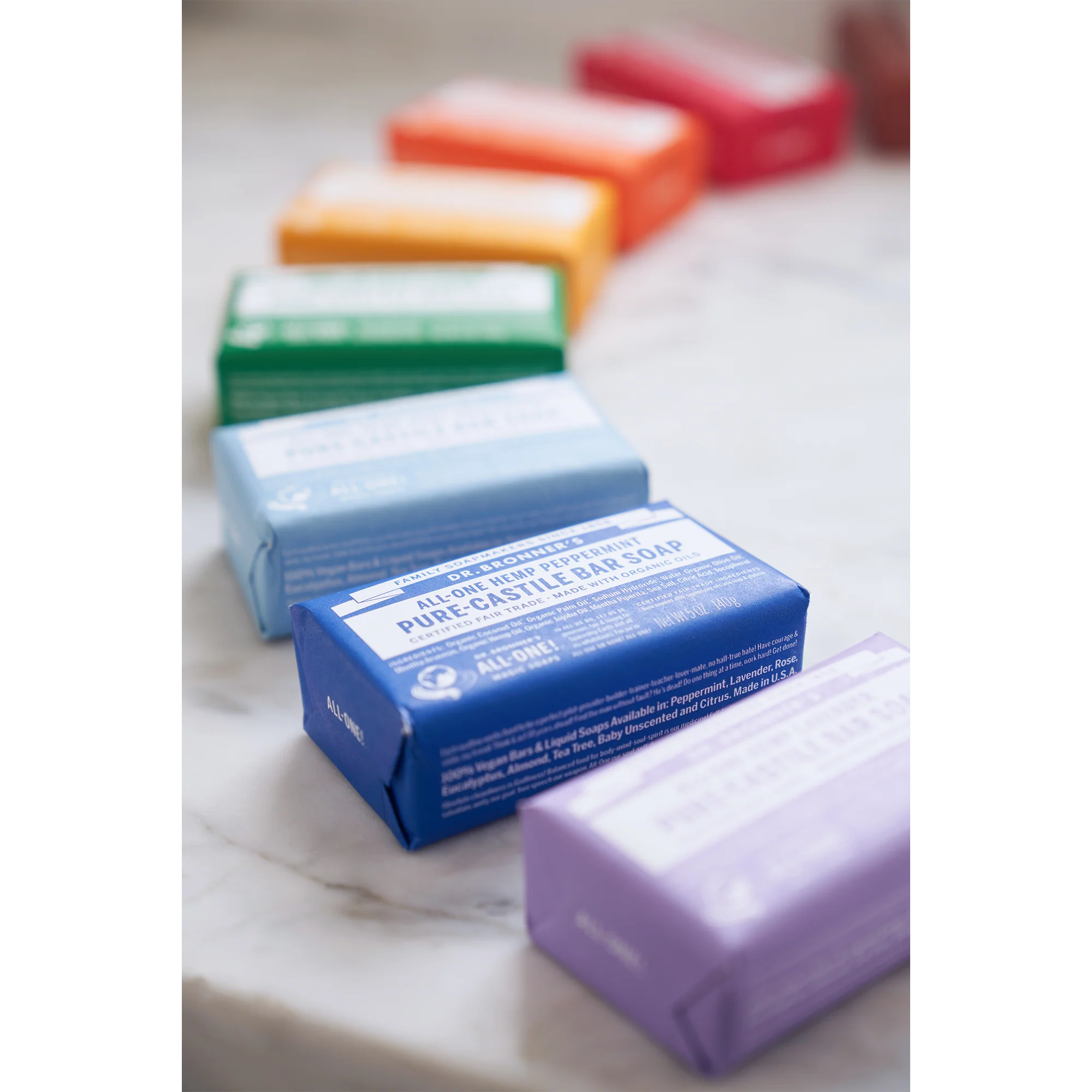 Pure Castile Bar Soap Dr Bronner&