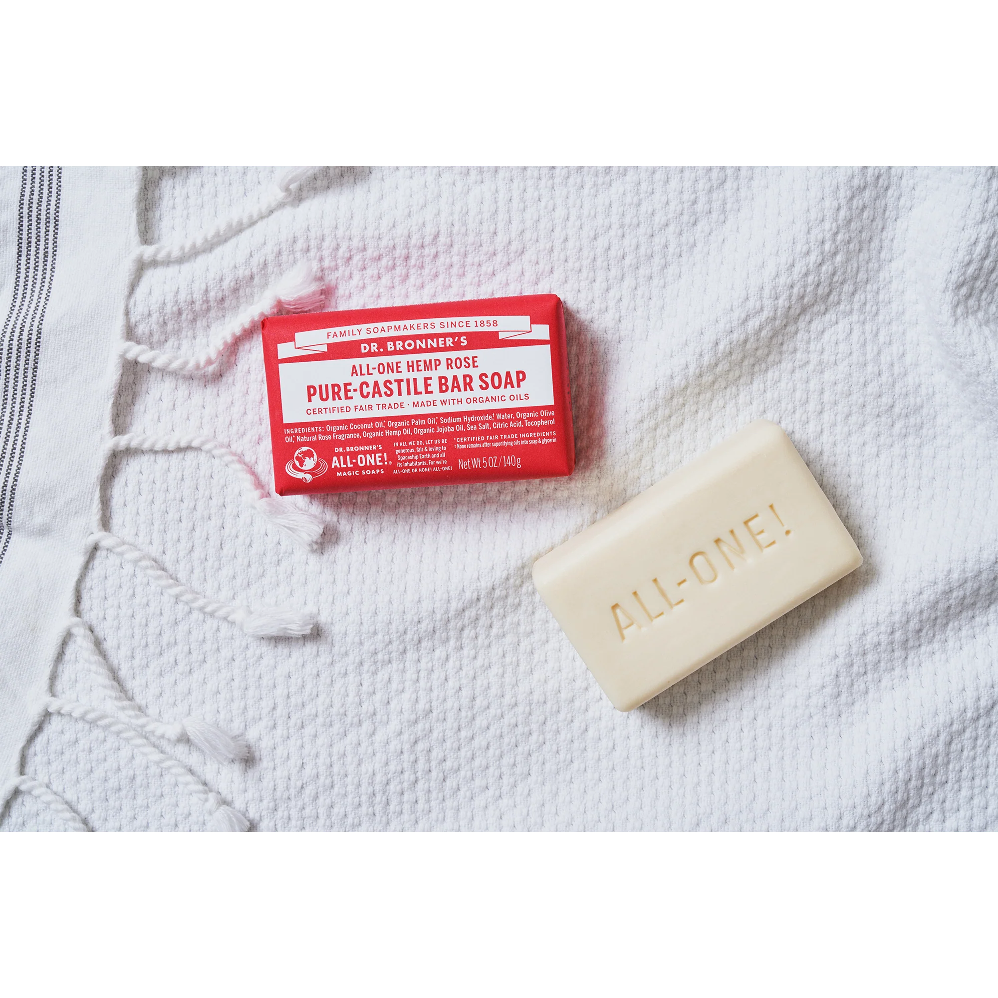 Pure Castile Bar Soap Dr Bronner&