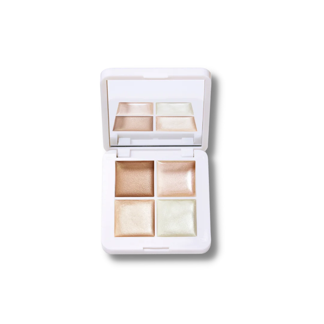 Living Luminizer Glow Quad Mini RMS Beauty