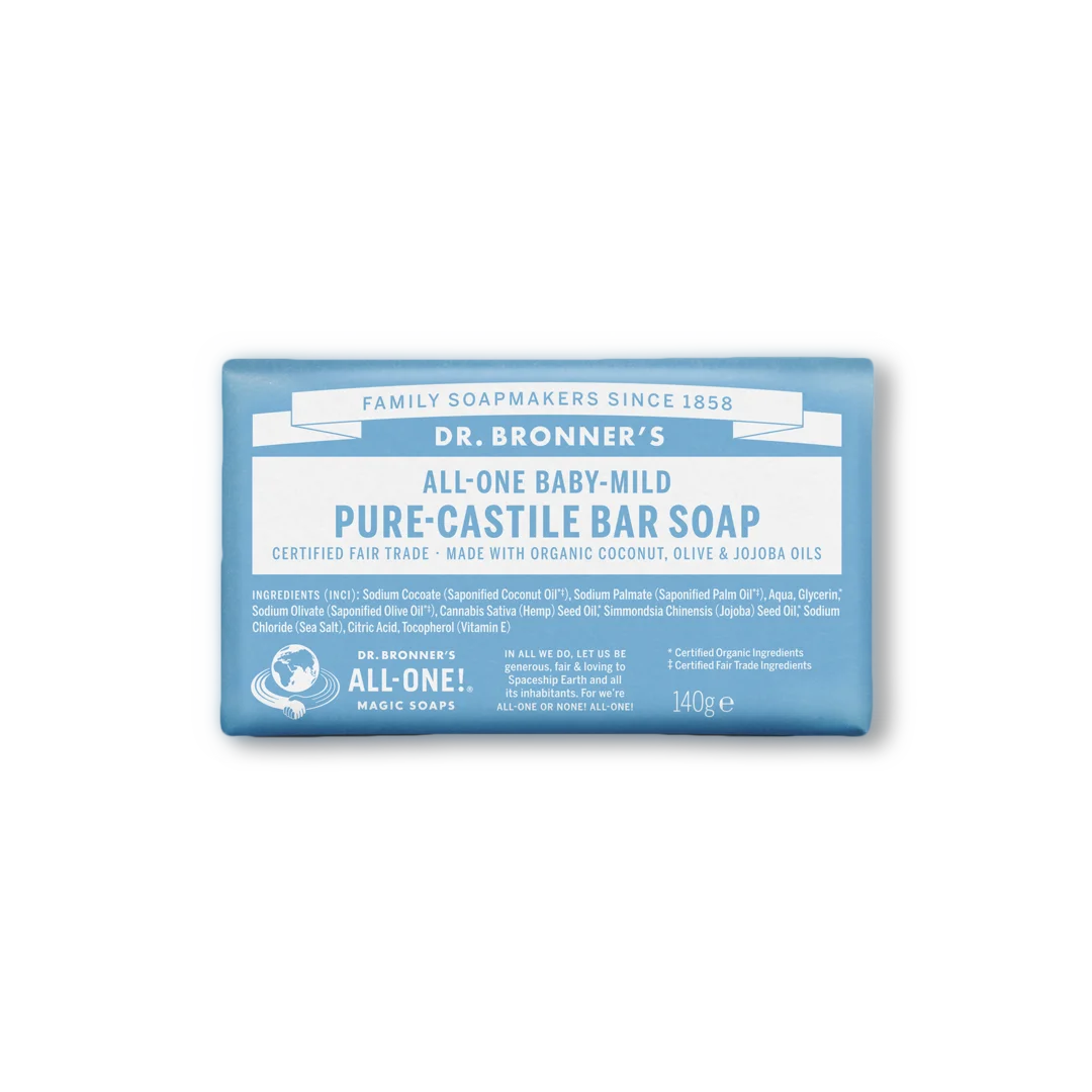 Pure Castile Bar Soap Dr Bronner&