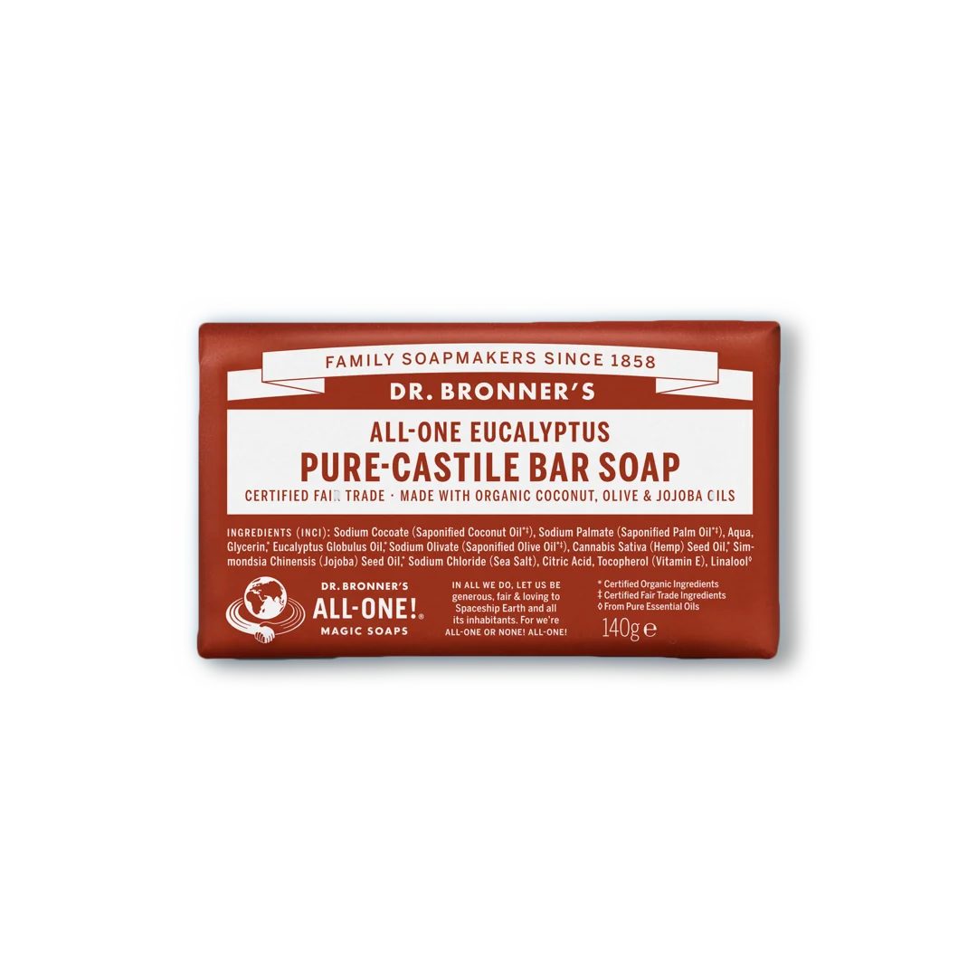 Pure Castile Bar Soap Dr Bronner&