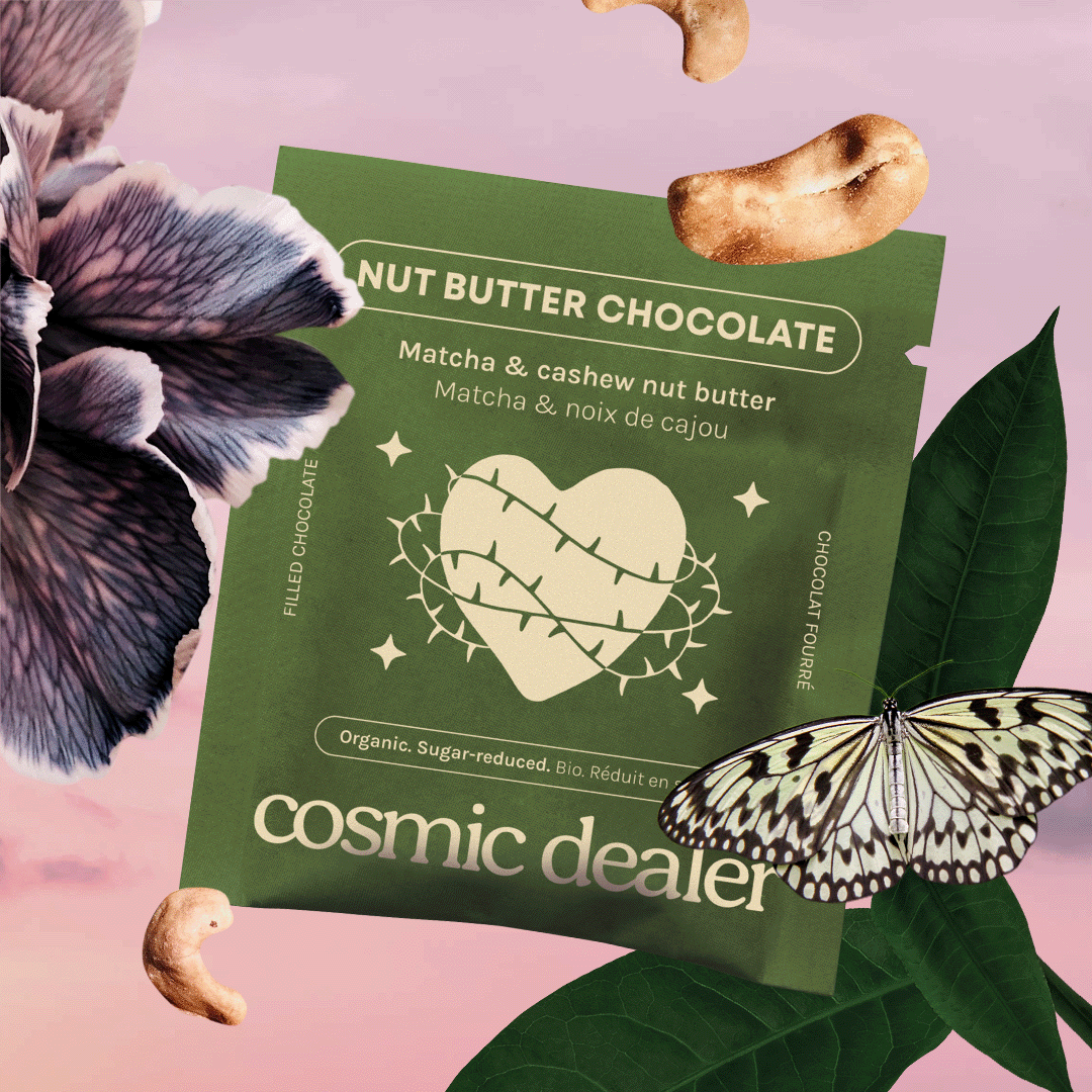 High-Vibes Raw Dark Chocolate