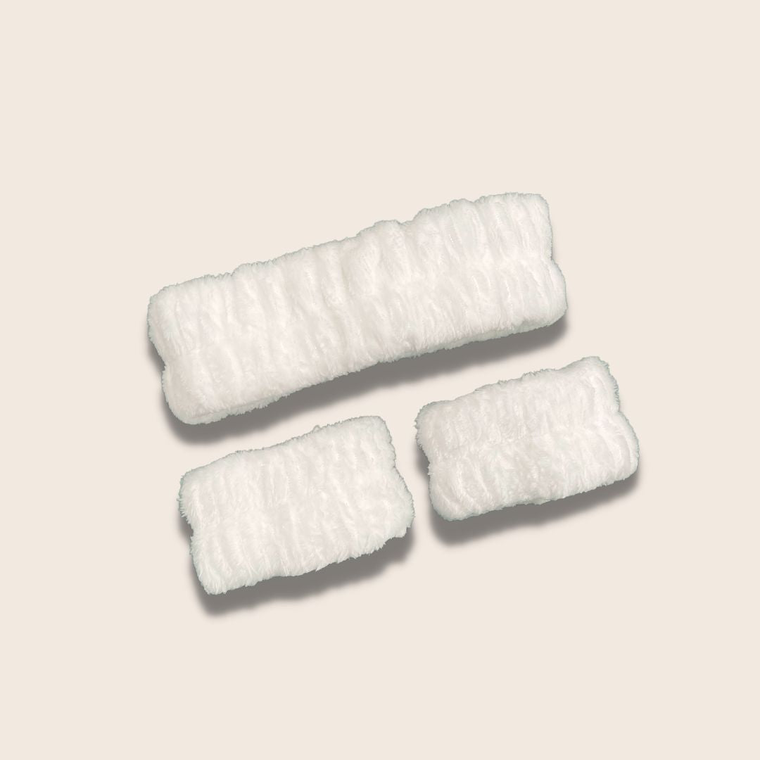 Set Skincare (Diadema y/o muñequera) All Yours