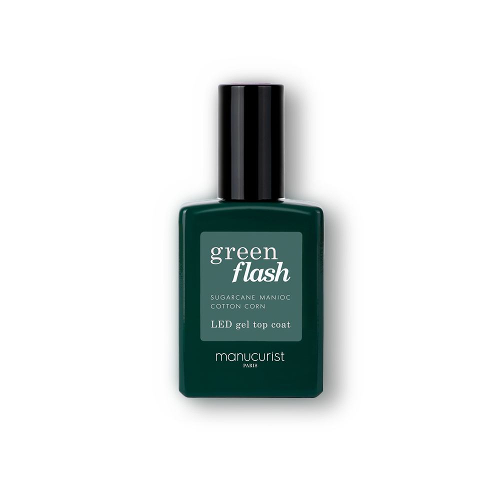 Top Coat Green Flash Manucurist