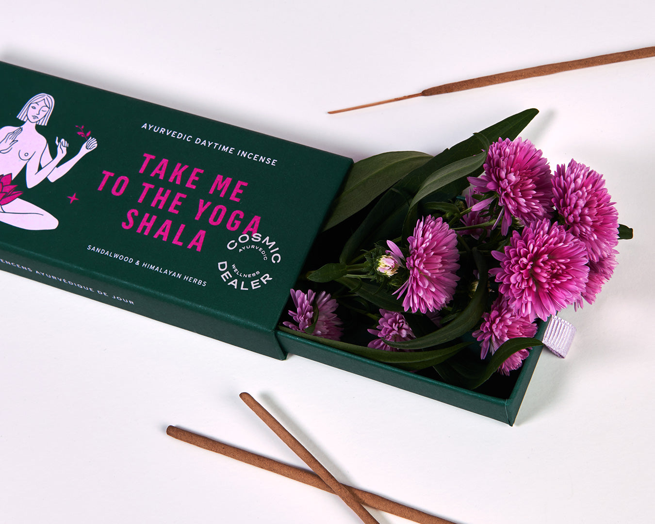 Natural Ayurvedic Incense | Take me to the Yoga Shala (Sandalwood) Cosmic Dealer
