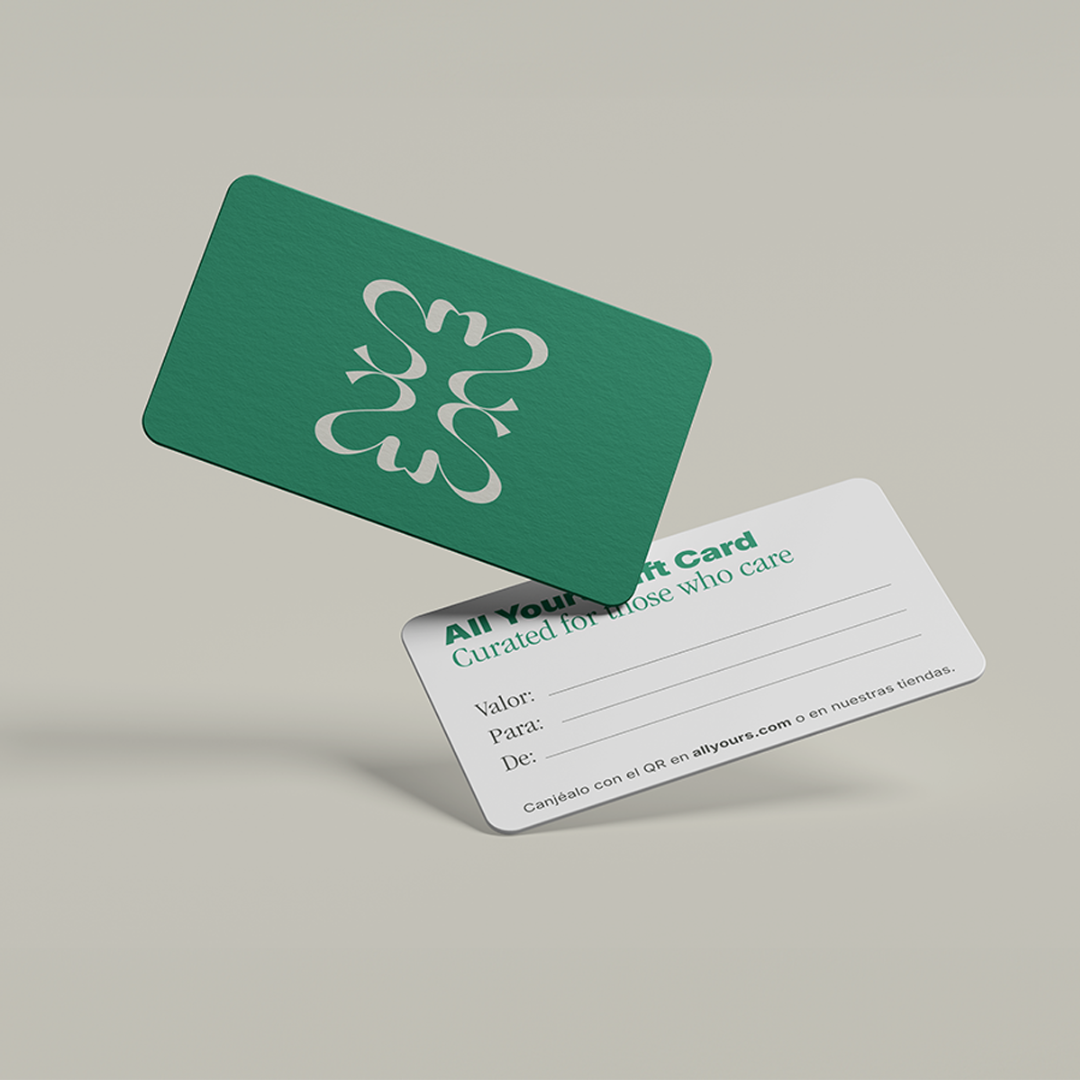 Tarjeta regalo All Yours