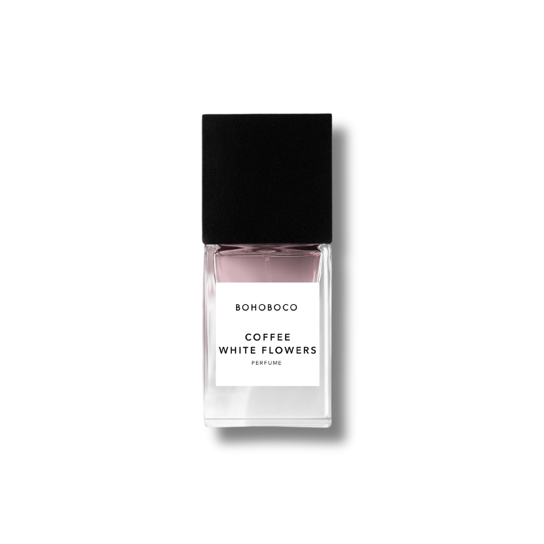 Bohoboco - Coffee White Flowers