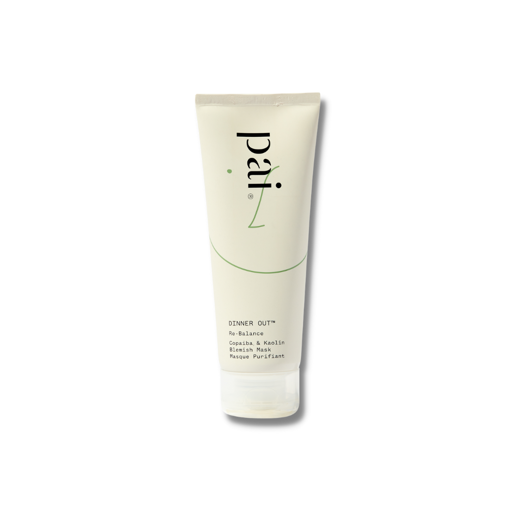 Dinner Out Copaiba &amp; Kaolin Blemish Mask + Twin Flyer Cloth Pai Skincare