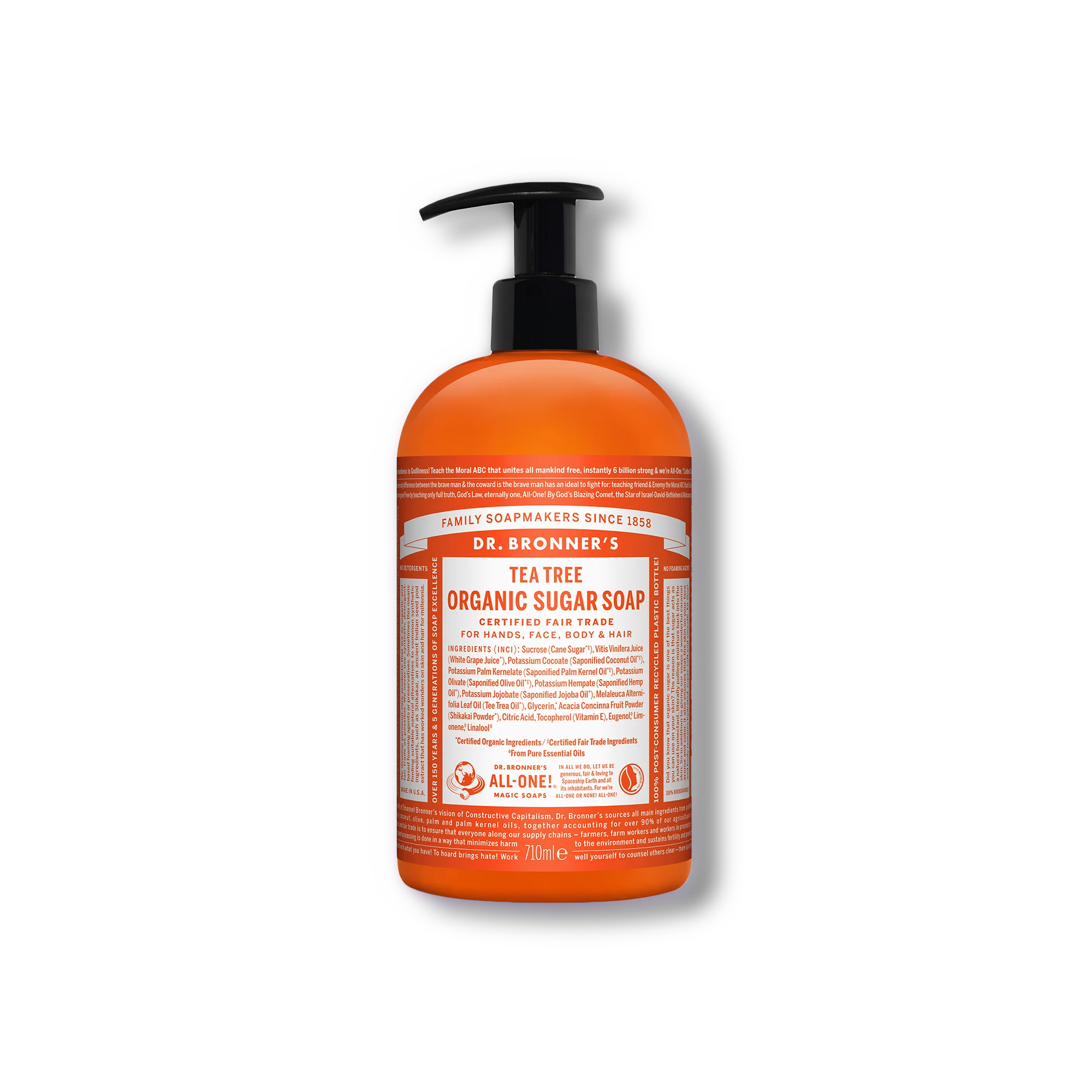 Organic Sugar Soap - 710ml Dr Bronner&