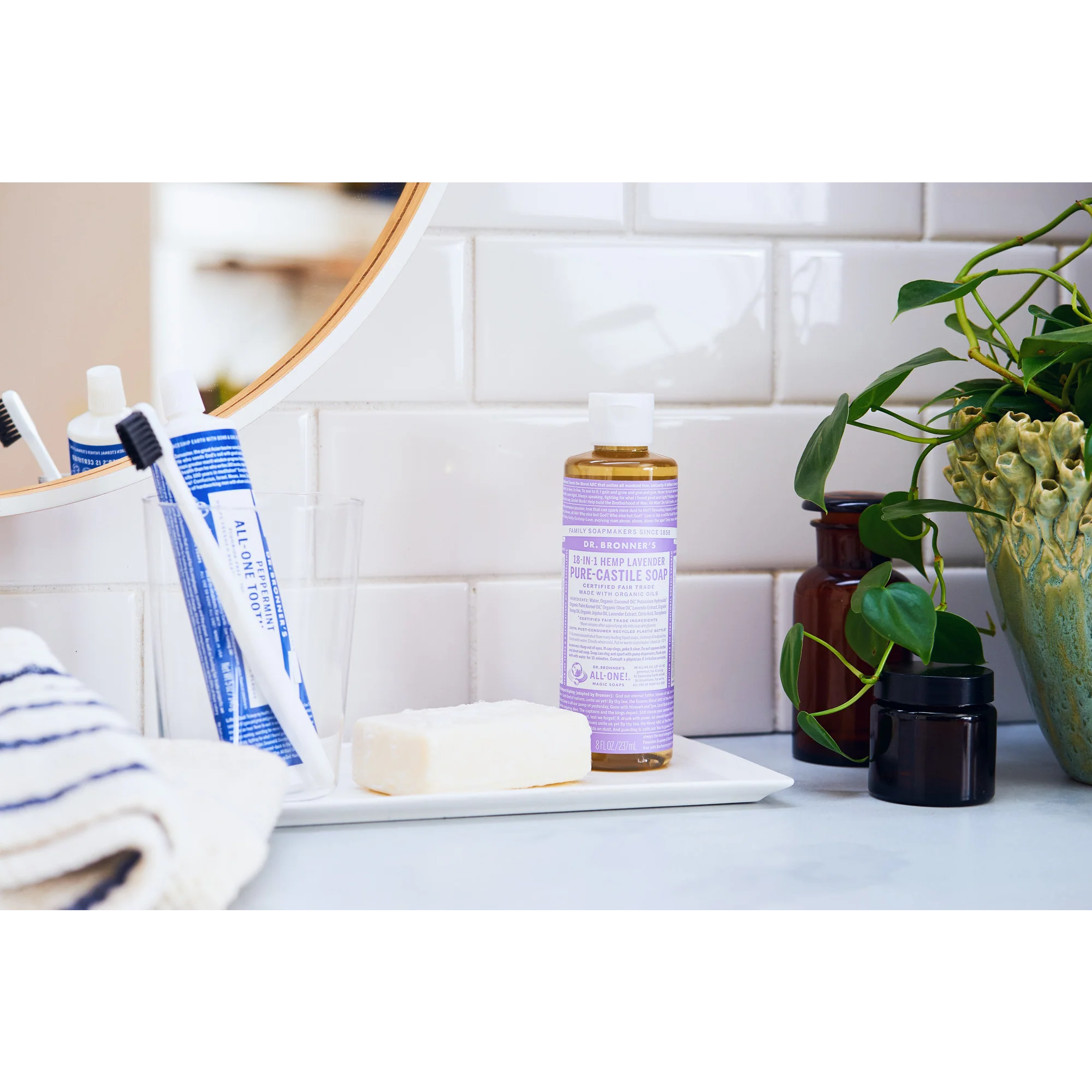 Pure Castile Liquid Soap - 475ml Dr Bronner&