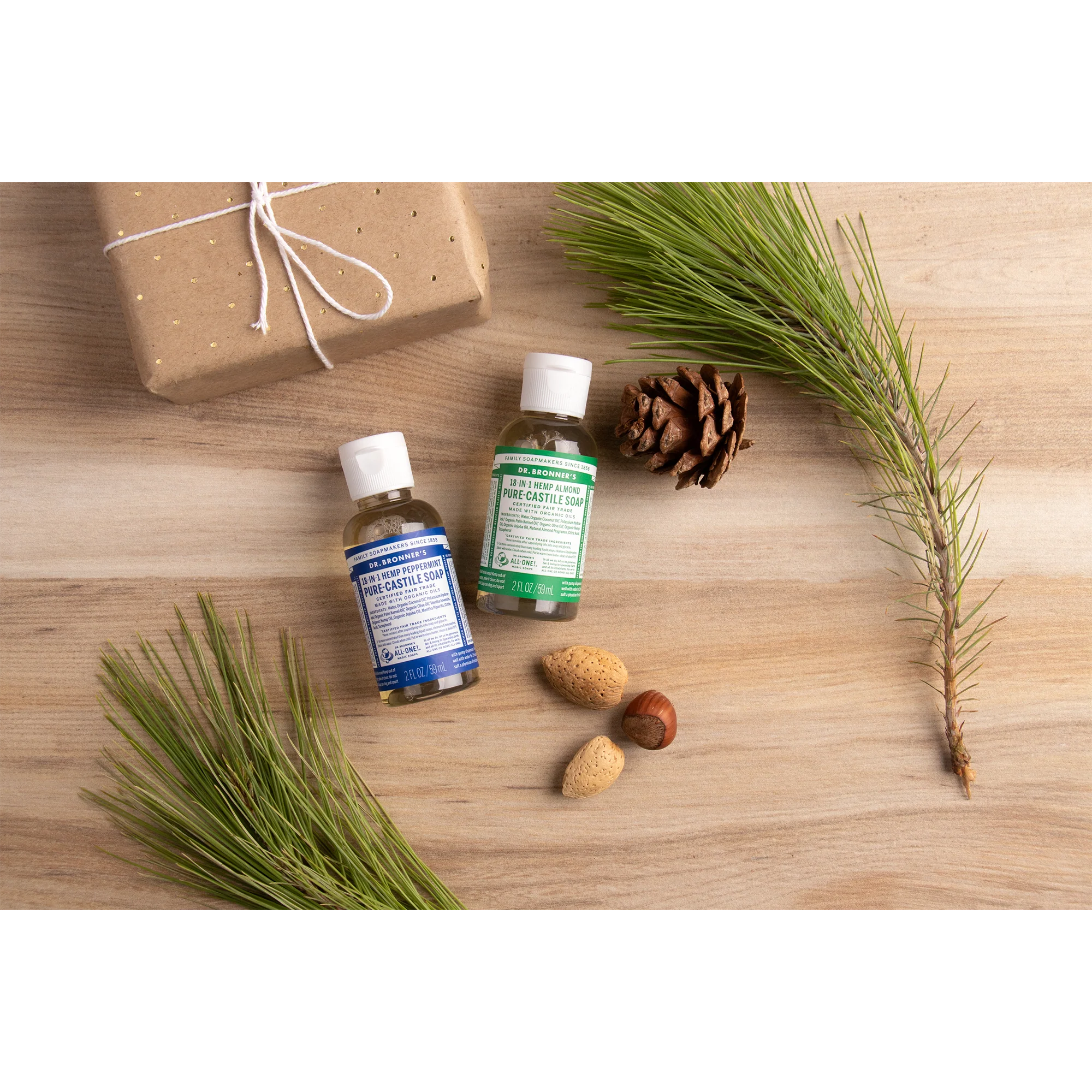 Pure Castile Liquid Soap - 60ml Dr Bronner&