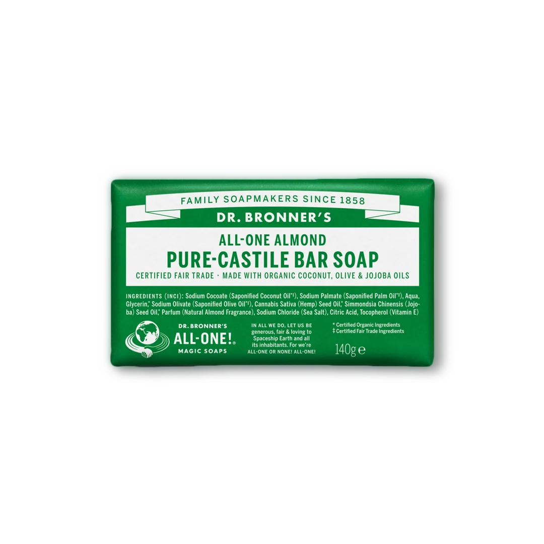 Pure Castile Bar Soap Dr Bronner&