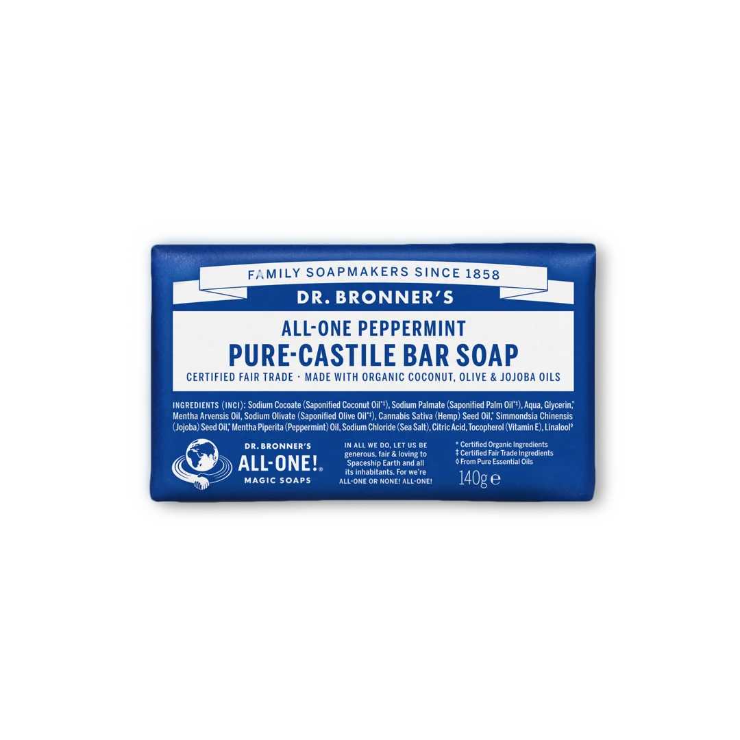 Pure Castile Bar Soap Dr Bronner&