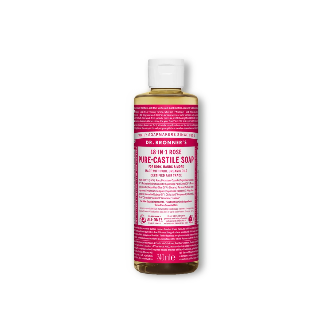 Pure Castile Liquid Soap - 240ml Dr Bronner&