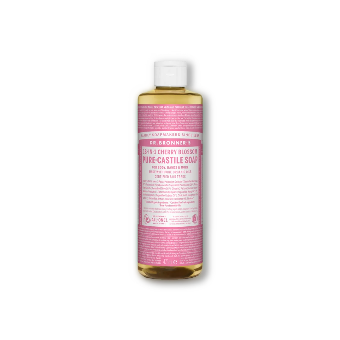 Pure Castile Liquid Soap - 475ml Dr Bronner&