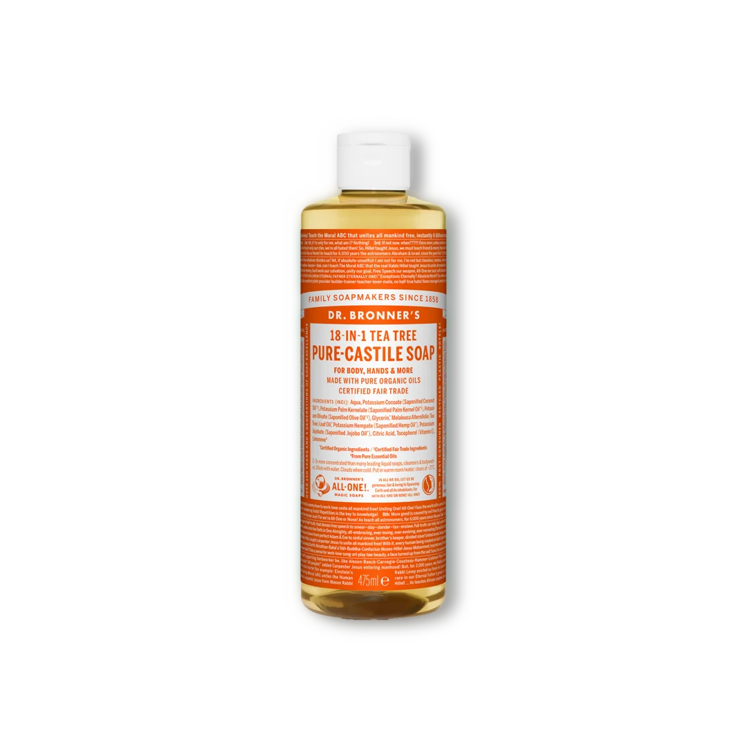 Pure Castile Liquid Soap - 475ml Dr Bronner&