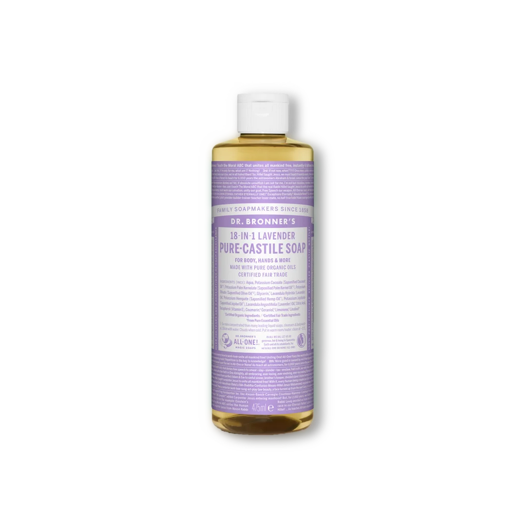 Pure Castile Liquid Soap - 475ml Dr Bronner&