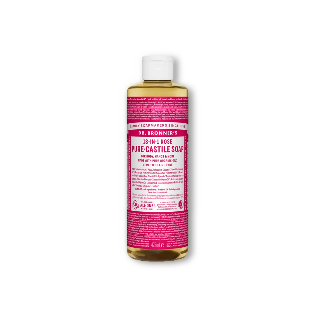 Pure Castile Liquid Soap - 475ml Dr Bronner&