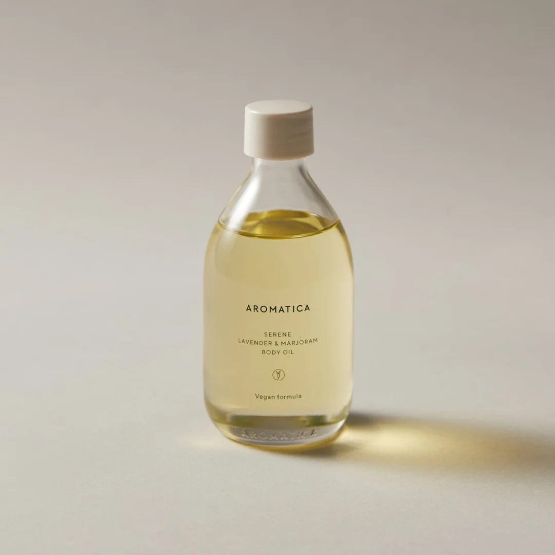 Serene Lavender &amp; Marjoram Body Oil Aromatica