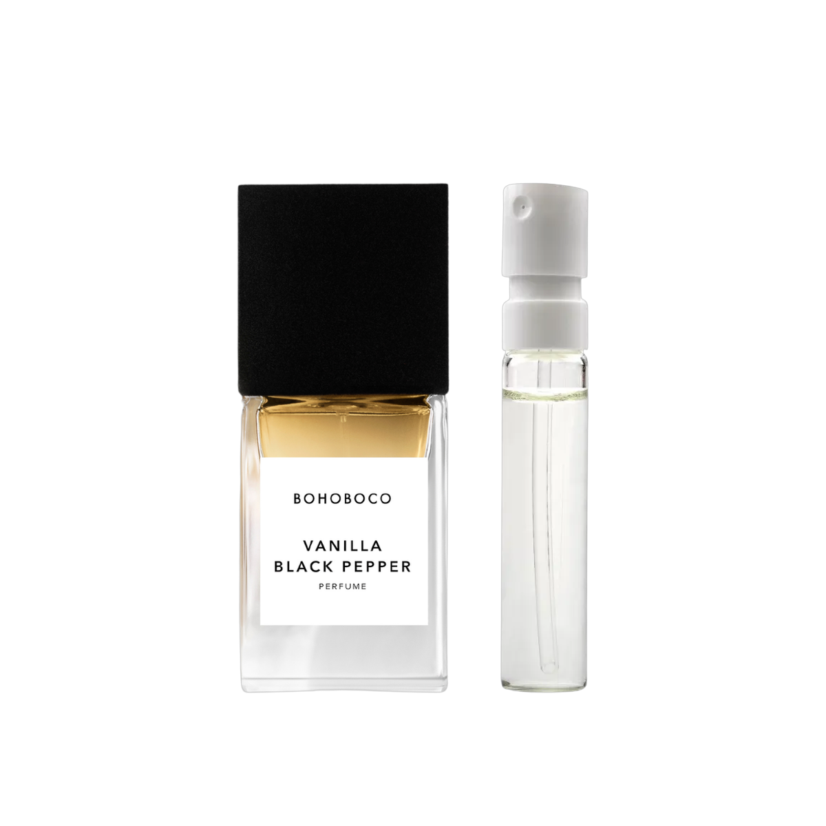 Bohoboco - Vanilla Black Pepper - muestra