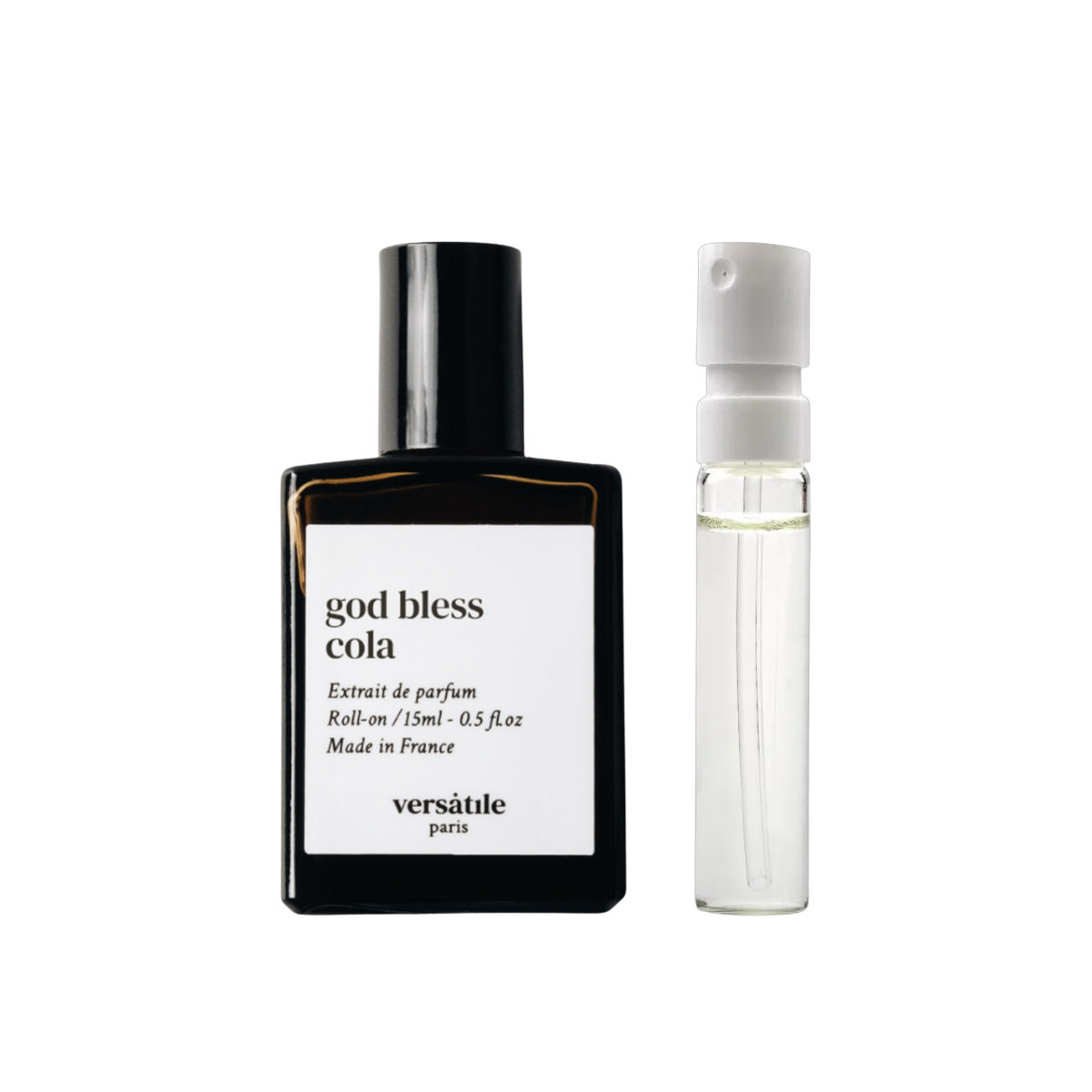 Versatile Paris - God Bless Cola · Roll-on - muestra